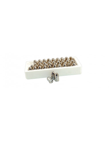 Ogive Davide Pedersoli Confezione 50 palle minie' Modello: USA 523 - 577  620 GR  14,65 MM