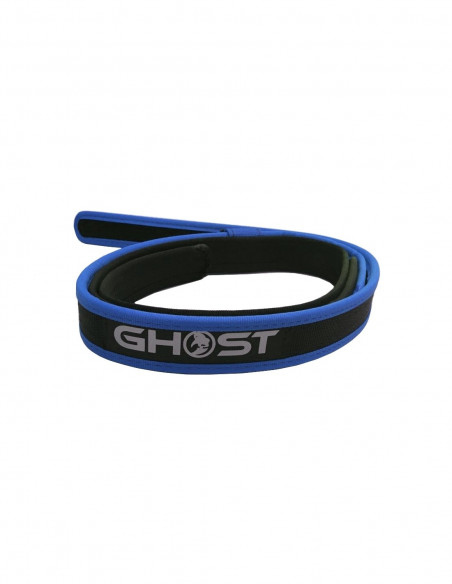 Ghost cinturone da tiro rigido con sottocintura blu 120 cm SGBLT120BL