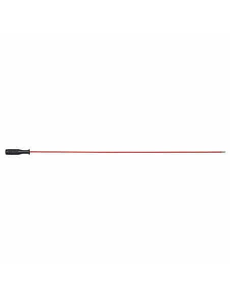 Bacchetta 1pz in acciaio ricoperto pvc (art. 96A/5) per Carabina 110 cm lunga calibri 30 -308 270 30-06