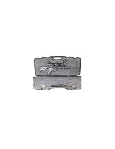 VALIGETTA VALIGIA PER ARMI M4 AR 16 SOVRAP CARABINA PORTA OTTICA IN PLATICA LUNGHEZZA 140 cm LUNGHEZZA cm 97X20X9