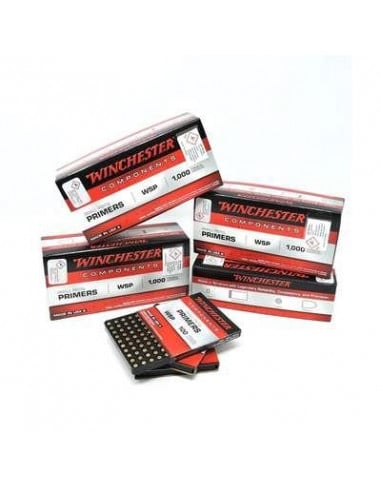 Offerta WINCHESTER INNESCHI – SMALL PISTOL PRIMERS REGULAR WSP 5000 5 confezioni inneschi ricarica pistola Winchester