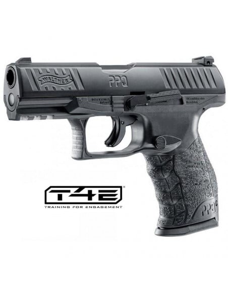 MARCATORE UMAREX T4E WALTHER PPQ CAL.43 CO2 SCARRELLANTE BLACK 7,5J PISTOLE DA DIFESA Wishlist Difesa personale libera vendita