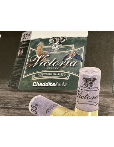 Cartucce calibro 12 Cheddite Victoria feltro piombo 4 - 5
