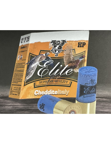 Cartucce Cheddite ELITE HP calibro 12 gr.36 piombo 6 -5-4 speciale colombaccio