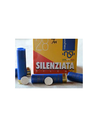 CARTUCCE NOBEL SPORT NSI SILENZIATA CALIBRO 410 - 36 Magnum gr.27 pb.7,5