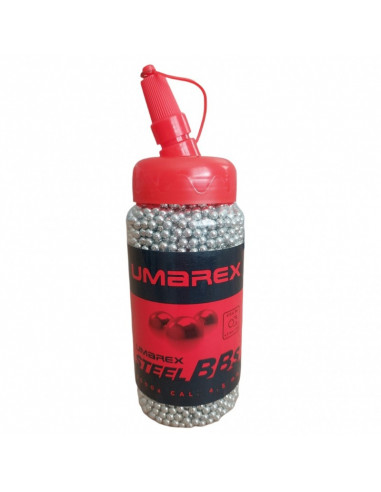 UMAREX BB šratai calibro 4,5mm 5000 vnt (4.1664-1) 5000 PALLINI PER PISTOLE E CARABINE BBS UMAREX STEEL  CALIBRO 4,5