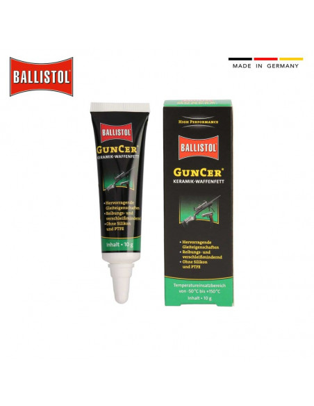 BALLISTOL grasso per armi GunCer 10 gr 237702 Categorie: Lubrificanti, Pulizia e Manutenzione	Tag: Ballistol