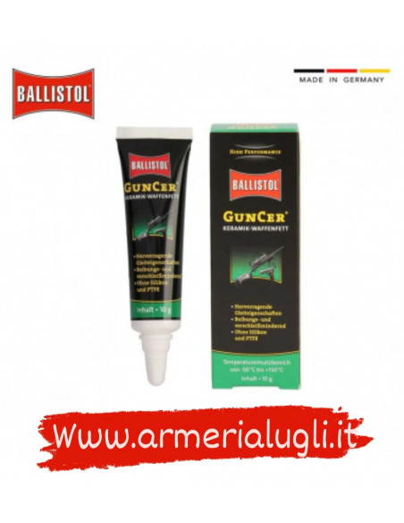BALLISTOL grasso per armi GunCer 10 gr 237702 Categorie: Lubrificanti, Pulizia e Manutenzione	Tag: Ballistol