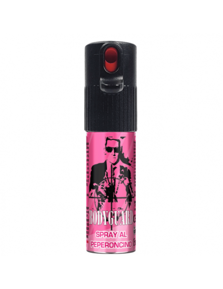 Spray al peperoncino Bodyguard Pink ROSA 15 ml DIFESA PERONALE ANTI AGRESSIONE