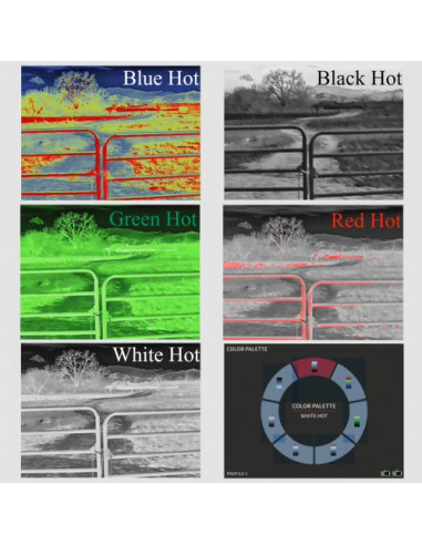 Visore  termico Burris bth35 v2 codice 300646 themal hand held  BURRIS – THERMAL HAND HELD 35mm BTH35 v2 (300646)