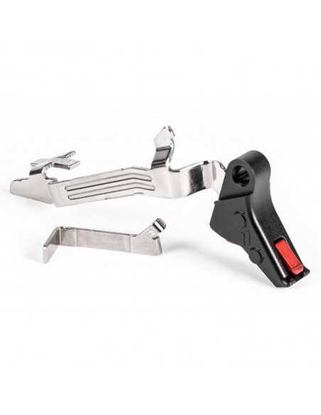 ZEV PRO TRIGGER FLAT FACE kit per GEN5 - ZEV Technologies scatto per pistole Glock  9MM B/R CODICE 372457