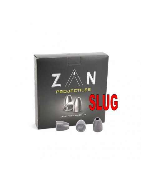 SLUG ZAN selezionato calibro 5,5 /.22 Pellet SLUG pressati, cal. 5,5 / .22 scatole da 200 pz 33 grani