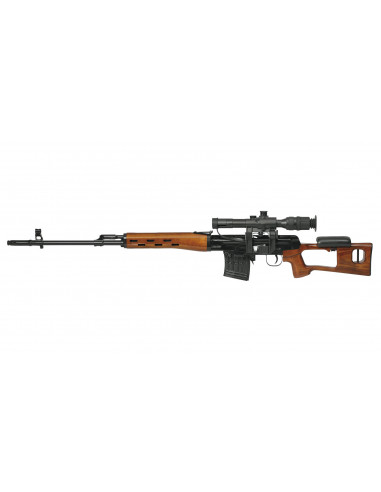 S.D.M. SVD Dragunov Soviet calibro 7.62x54mm