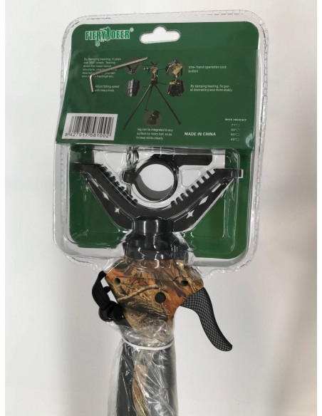 Tripiede per armi Tripode di 4 generazione - FIERYDEER - Bastone da caccia Stabile e resistente fiery deer