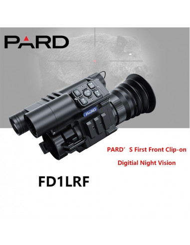 Ottica notturna Visore notturno Pard Clip-on frontale FD1-LRF 850nm Con telemetro.