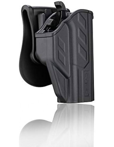 Fondina per pistola CZ P- 10 C Cytac in plimero con doppio sgancio codice cy-tqp10c destra