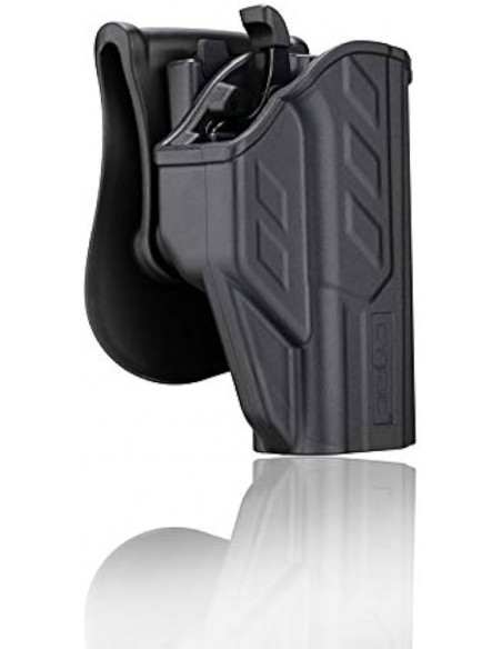 Fondina per pistola CZ P- 10 C Cytac in plimero con doppio sgancio codice cy-tqp10c destra