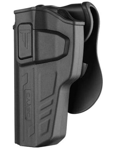 CYTAC GSG92 Fondina mancina in polimero  tattica di sicurezza per pistola di livello II BERETTA 92/92 FS codice cy-t92g4l