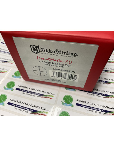 OTTICA OTTICHE CON ATTACCHI NIKKO STIRLING MountMaster AO CANNOCCHIALE 4-16X50 Attacchi Compresi codicevNMM41650AON Mil Dot 3/8