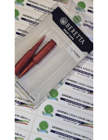 Salvapercussore colore rosso alluminio Beretta calibro 6,5 Creed codice sn081d00500306 2pezzi calibro 6,5 creedmor