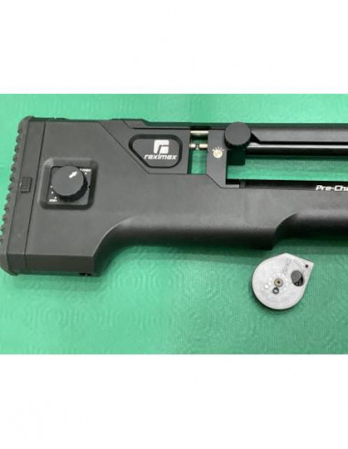 Carabina PCP Co2 libera vendita 10 colpi Reximex Throne Gen 2 calibro 5,5 7,5 j con doppio caricatore aria compressa