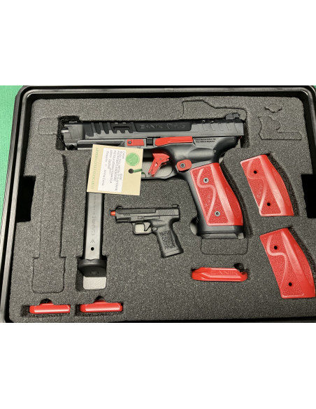 Canik SFX RIVAL S Full Metal black red custom calibro 9x19