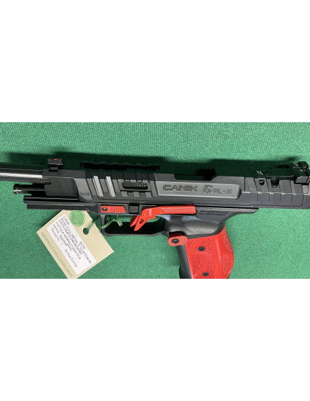 Canik SFX RIVAL S Full Metal black red custom calibro 9x19