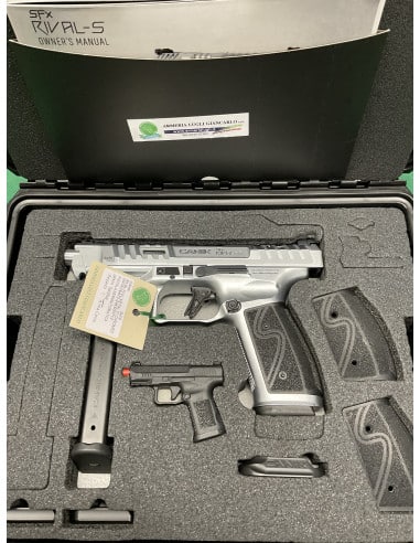 Canik SFX Rival s full metal 5” chrome calibro 9x19