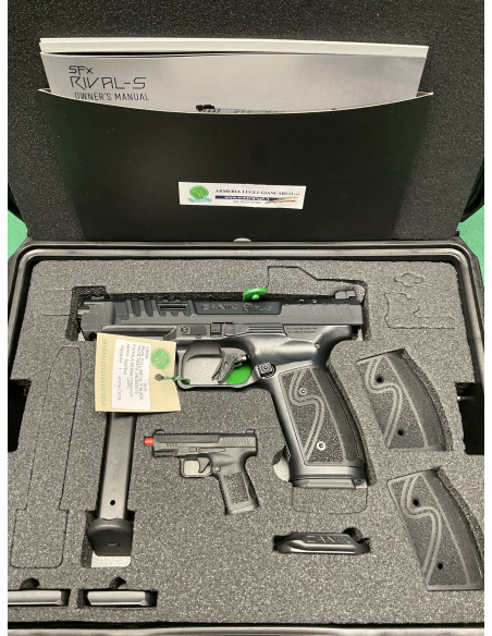 Canik SFX Rival s full metal black 5” calibro 9x19