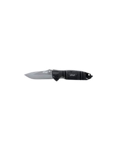 COLTELLO WALTHER SILVER TAC UMAREX (5.0717) COLTELLI SERRAMANICO TASCABILE COLORE NERO BIANCO  CODICE 5.0717