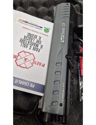 PB BRAVO 5.28 CHIARLIE PISTOLA PAINTBALL DA DIFESA PERSONALE  E ALLENAMENTO CALIBRO .50 CON CARICATORE SOTTO LA CANNA