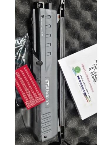 PB BRAVO 5.28 CHIARLIE PISTOLA PAINTBALL DA DIFESA PERSONALE  E ALLENAMENTO CALIBRO .50 CON CARICATORE SOTTO LA CANNA
