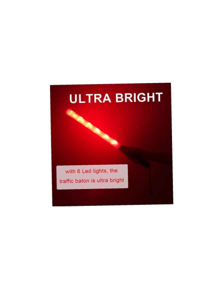 Batone luminoso batoni luminosi rosso batone luminoso batoni luminosi rossi incidenti stradali seganala e difesa