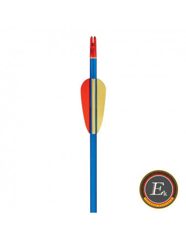 Freccia in Alluminio per Arco da 29"" di lunghezza - Blu - EK Archery FRECCIA IN ALLUMINIO PER ARCO 30 POLLICI DIAMETRO 8MM