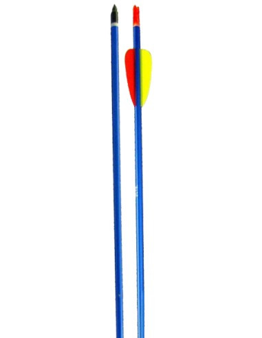 Freccia in Alluminio per Arco da 29"" di lunghezza - Blu - EK Archery FRECCIA IN ALLUMINIO PER ARCO 30 POLLICI DIAMETRO 8MM