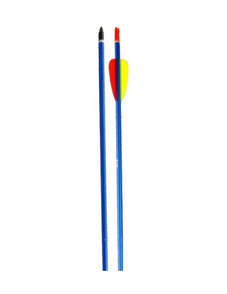 Freccia in Alluminio per Arco da 29"" di lunghezza - Blu - EK Archery FRECCIA IN ALLUMINIO PER ARCO 30 POLLICI DIAMETRO 8MM