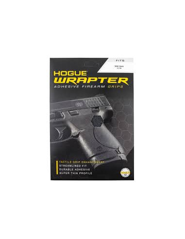 HOGUE Wrapter Adhesive Grip Impugnatura adesiva per GLOCK 43X 48 (Heavy Grit) 18269