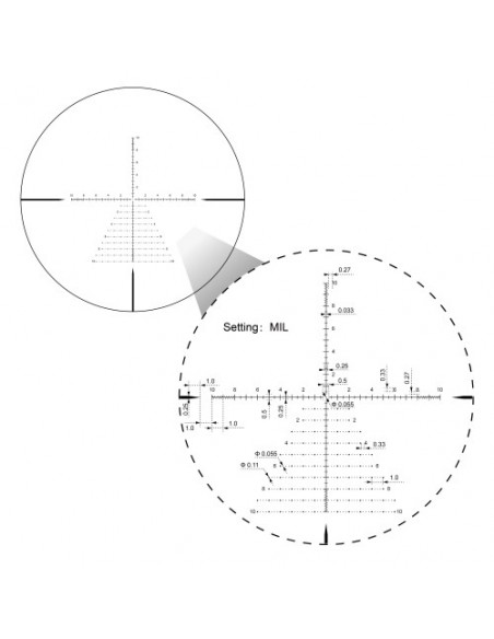 OTTICA DA TIRO VECTOR OPTICS TAURUS 4-32x56 Riflescope ED FFP SCFF-34 €575
