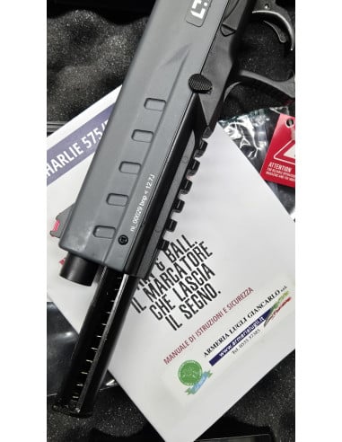 Paint Ball Pistola difesa personale in gomma con caricatore modello Pb LTJ 5.28 Charlie 575/228 Chiappa Marcatori 12,7 j