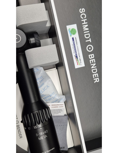 Ottica Schmidt&Bender Meta 3-18x42 LP7 2.BE 1C CW ASV II LT POSICON CT