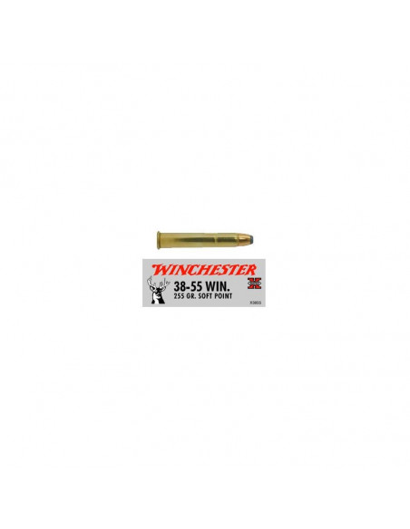 Colpi munizioni per fucili a leva WINCHESTER CARICHE 38-55 WIN 255GR 20 cartucce