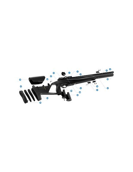 Carabina PCP Calibro 5,5 22 Stoeger Airguns XM1 Ranger 7,5 j potente
