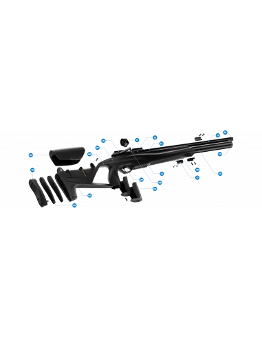 Carabina PCP Calibro 5,5 22 Stoeger Airguns XM1 Ranger 7,5 j potente