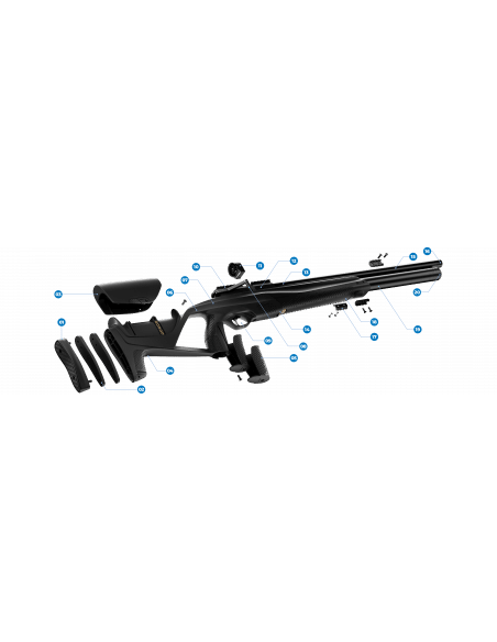 Carabina PCP Calibro 5,5 22 Stoeger Airguns XM1 Ranger 7,5 j potente