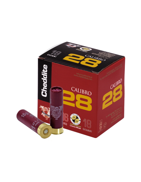 Cartucce Munizioni Colpi calibro 28 Cheddite