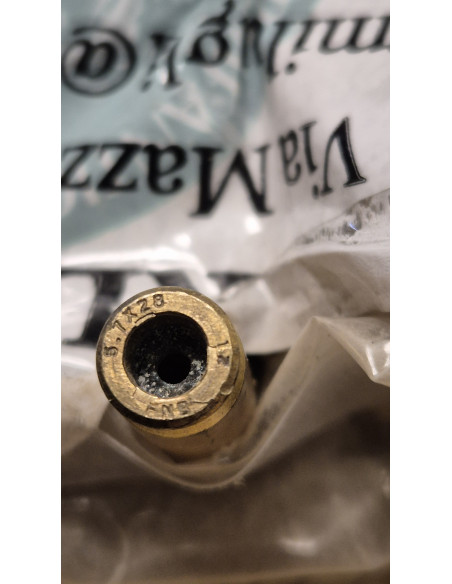 Bossoli di primo sparo 5,7x28 sacchetto da 250 pezzi non inescati