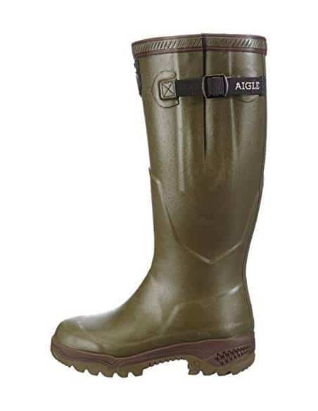 Aigle PARCOURS 2 ISO, Unisex Adults’ Wellington Boots, Green (Kaki), 9 UK (43 EU)
