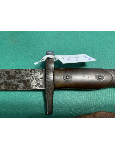 Baionetta Vetterli 1870/87/16 fodero e tasca Austriaci