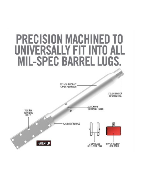 Real Avid Lug-Lok Upper Vise Block – AR10 COD: AV-AVAR10LLVB ACCESSORI ARMI, ATTREZZI PER AR15 M4