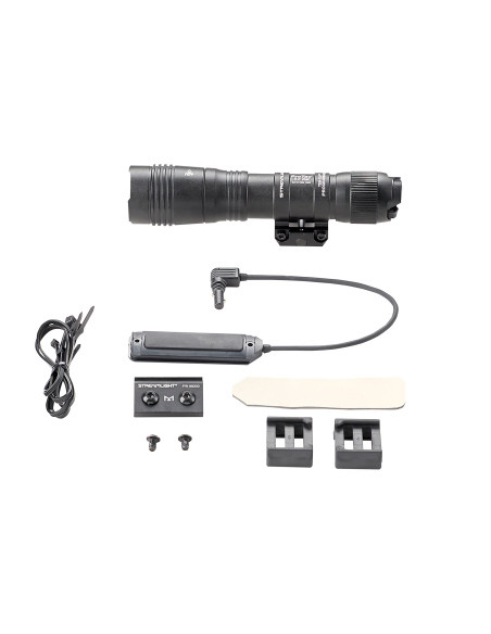 STREAMLIGHT TORCIA LED PER ARMA LUNGA MOD. PROTAC 2.0 CON ATTACCO PICATINNY COLORE NERO - BATTERIA RICARICABILE CON USB (89009)